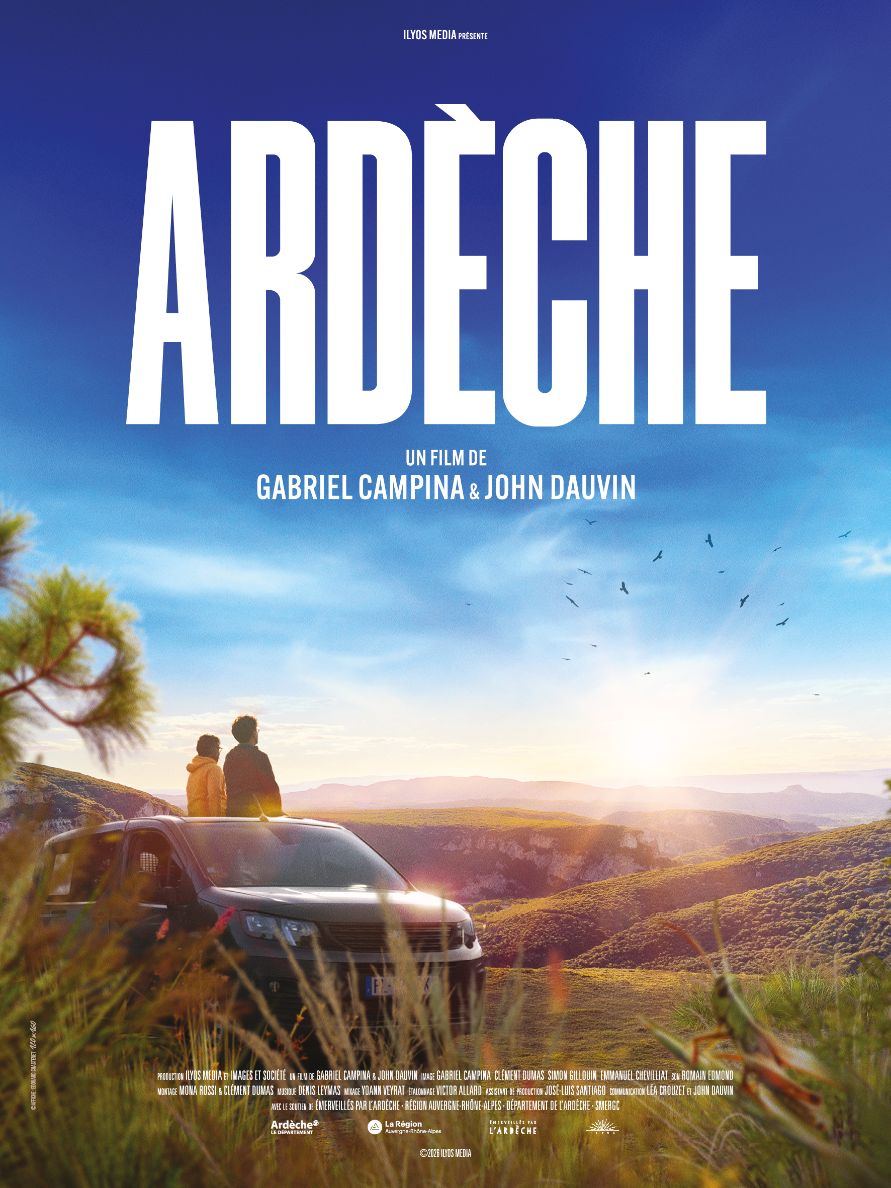 Affiche officielle du film ARDÈCHE